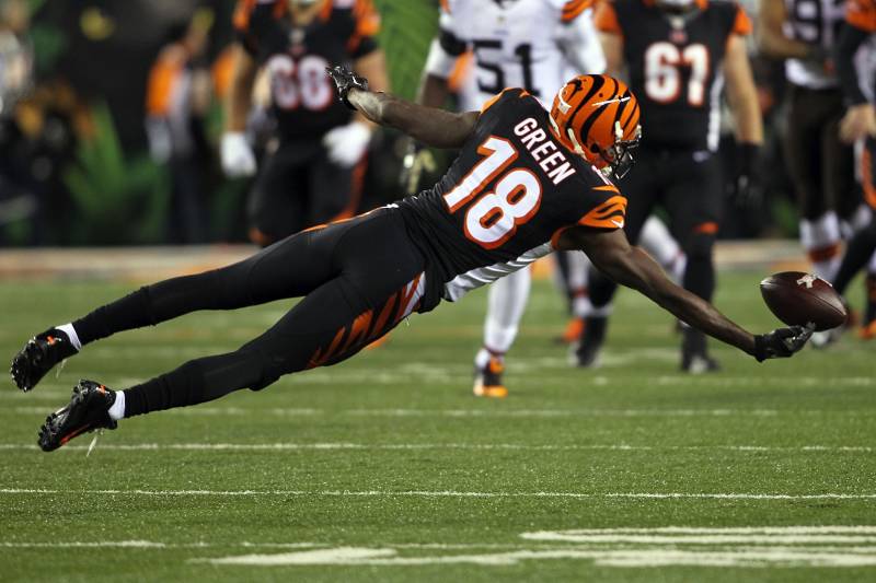 A. J. Green odottaa innolla yhteistyöpeliä Joe Burrowin kanssa
